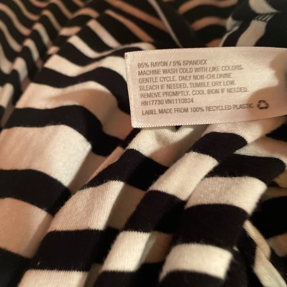 Merona black and white summer dress - Picture 3 of 4